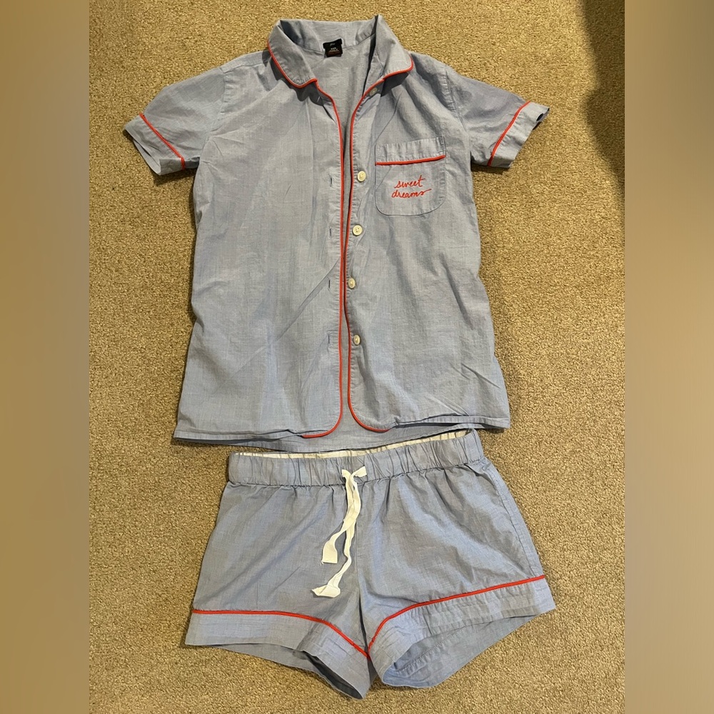 J. crew pajama set